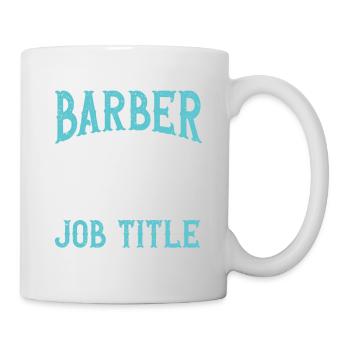 Lustiges Friseur Geschenk Stylist Friseur - Tasse - Weiß - Rechts