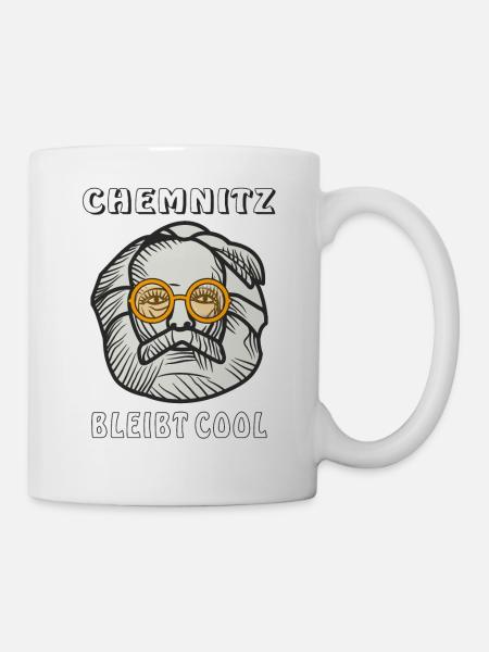 CHEMNITZ BLEIBT COOL - Tasse - Weiß