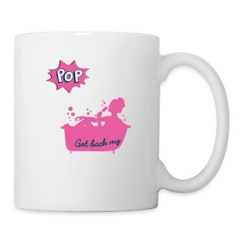 Lustiges Scheidung Glücklich Geschieden und - Tasse - Weiß - Rechts