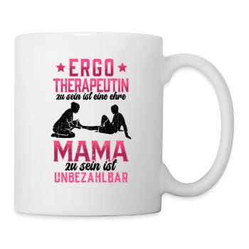 Ergotherapeutin ist eine Ehre Ergotherapie - Tasse - Weiß - Rechts