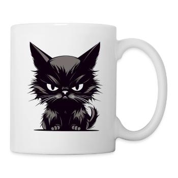 Chats agacés Chat Evil House Tiger - Mug blanc - blanc - Droite