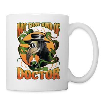 Horror Plague Doctor Film Festival Halloween Zombie - Mug - white - Right