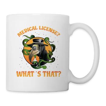 Horror Plague Doctor Film Festival Halloween Zombie - Mug - white - Right