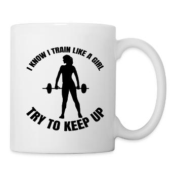 Fitness Athletes Fitness Sports Sports Bodybuilding - Mug - white - Right