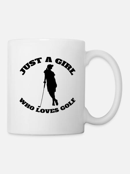 Golfspieler Golfsport Golfplatz Golf Golfverein - Tasse - Weiß