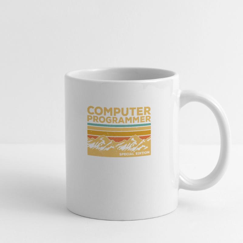 Retro Computer Programmer Special Edition Mug