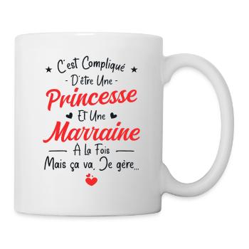 Princess and Godmother - Mug - white - Right