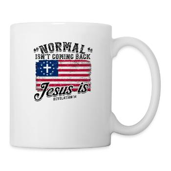 La normale ne revient pas Jésus est - La foi - Mug blanc - blanc - Droite
