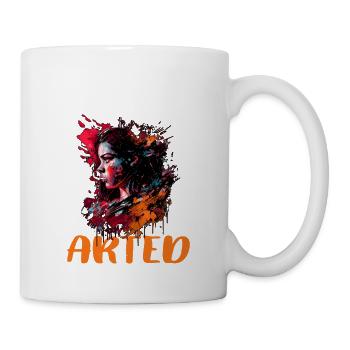 Excuse Me I Arted 13 - Tasse - Weiß - Rechts