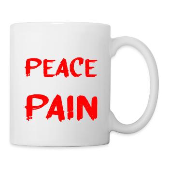 Trouver la paix dans la douleur 12 - Mug blanc - blanc - Droite