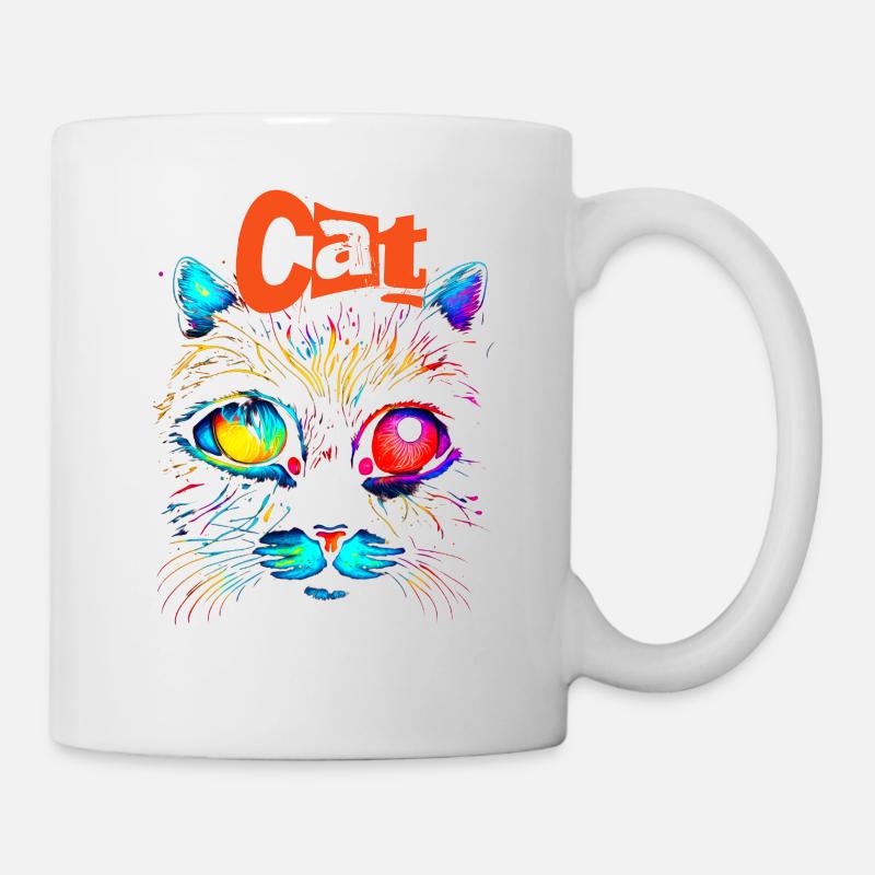Cat designs - Mug - white
