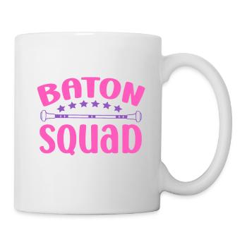 Idée cadeau de bâton virevoltant Baton Squad Baton - Mug blanc - blanc - Droite