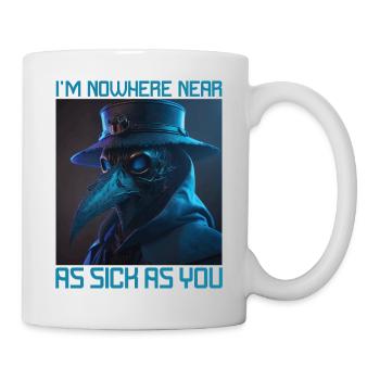 Horror Plague Doctor Film Festival Halloween Zombie - Mug - white - Right