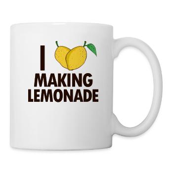 J’adore faire de la limonade Limonade Limonadenboss - Mug blanc - blanc - Droite