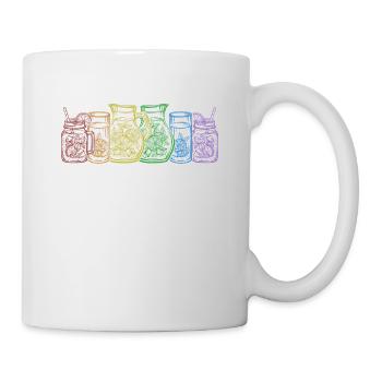 Limonade LGBT Arc-en-ciel Limonade Limonadenboss - Mug blanc - blanc - Droite