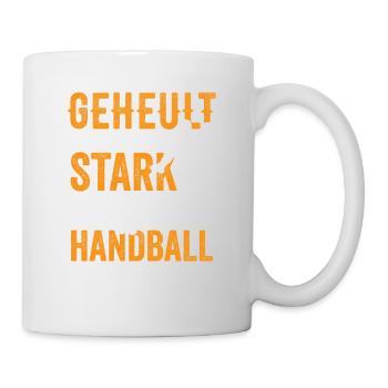 Handball nix für Weicheier - Tasse - Weiß - Rechts