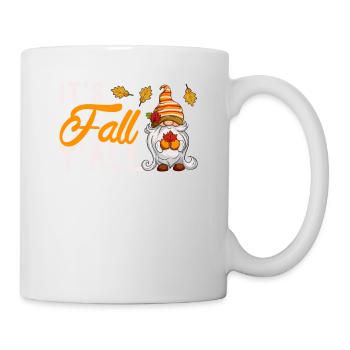 It's autumn her all gnome pumpkin Halloween harvest - Mug - white - Right
