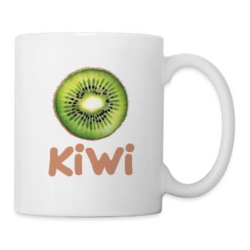 Kiwi für einen Kiwi Liebhaber - Tasse - Weiß - Rechts