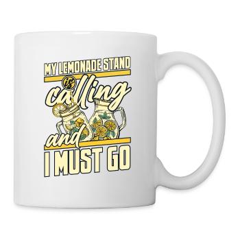 My Lemonade Stand Is Calling Limonadenboss - Mug - white - Right