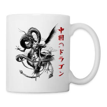 Dragon - Mug blanc - blanc - Droite