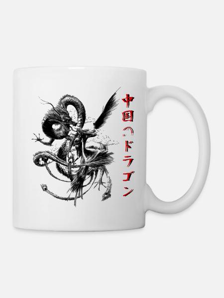 Dragon - Mug blanc - blanc