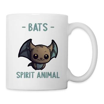 Bats are my spirit animal bats bat - Mug - white - Right