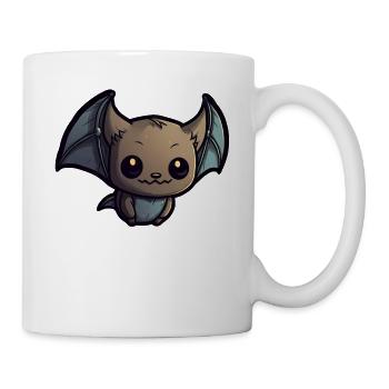 I Just really like Bats ok Fledermaus - Tasse - Weiß - Rechts