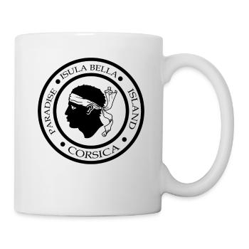 Isula Bella Paradise Island Corse France - Mug blanc - blanc - Droite