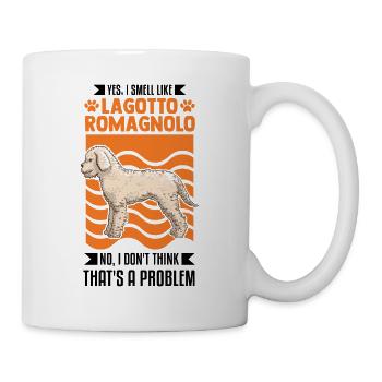 Lagotto Romagnolo Geruch Wasserhund - Tasse - Weiß - Rechts