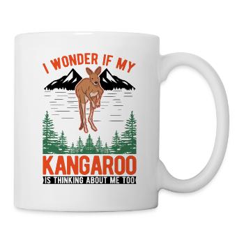 Kangourou australien Kangourou australien - Mug blanc - blanc - Droite
