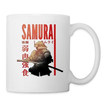 Samurai Warrior - Tasse - Weiß - Rechts