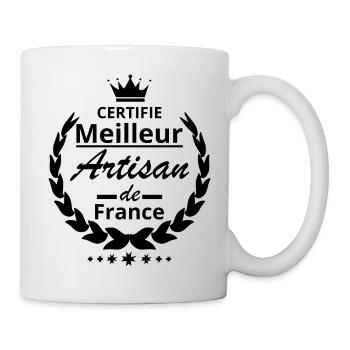 Artisan bricoleur Artisan Artisan Outil Construction - Mug blanc - blanc - Droite