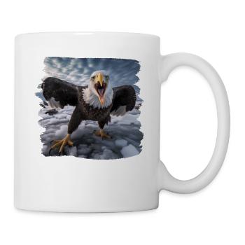 Alder Weißkopfseeadler Vogel SteinAdler - Tasse - Weiß - Rechts