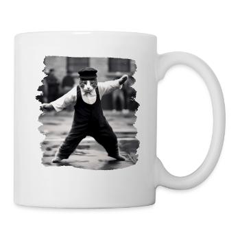 Chats Chat Chat Amoureux Drôles de Chats - Mug blanc - blanc - Droite