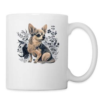Chihuahua | Welpe Mama Lustiger Hund Niedlich - Tasse - Weiß - Rechts