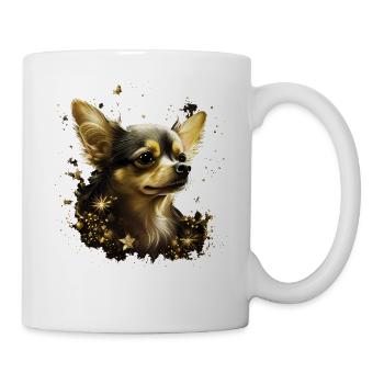 Chihuahua - Cute and beautiful coloured Dog Love - Mug - white - Right