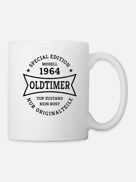 60. Geburtstag Jahrgang 1964 Vintage 60 Jahre - Tasse - Weiß