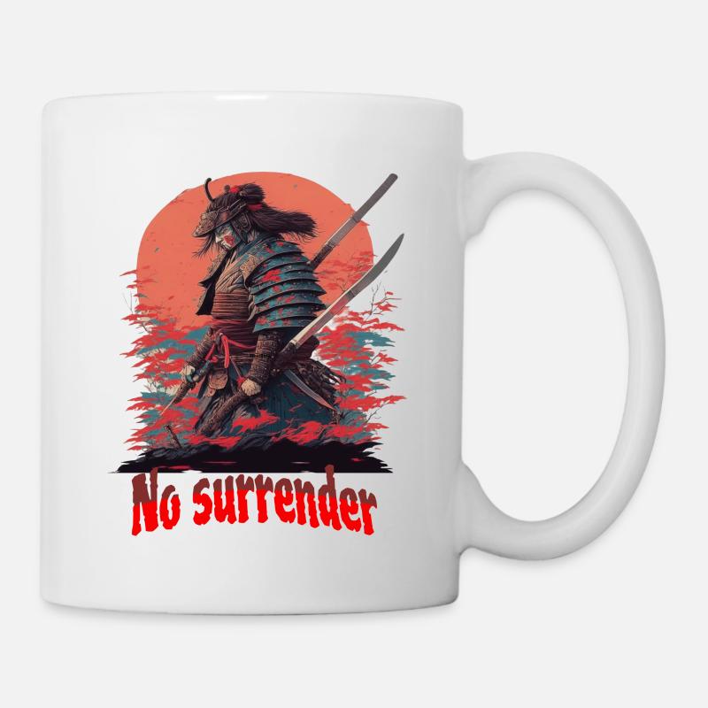 Samurai - Tasse - Weiß