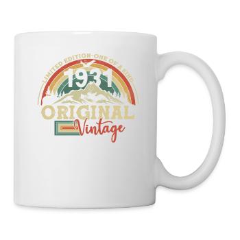 Birthday 1931 Vintage Retro - Mug - white - Right