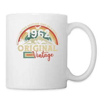 Born 1962 - Vintage 61/62 years - Mug - white - Right