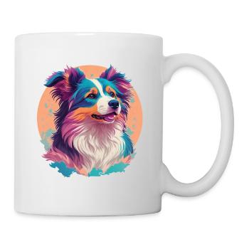Berger Australien Chien Chien Amoureux Chiens - Mug blanc - blanc - Droite