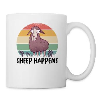 Farmer Farmer Lamb Farmer Farm Country Egg Sheep - Mug - white - Right