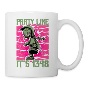 Horror Plague Doctor Film Festival Halloween Zombie - Mug - white - Right