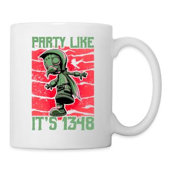 Horror Plague Doctor Film Festival Halloween Zombie - Mug - white - Right