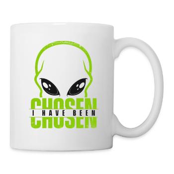J’ai été choisi Ufo Conspiracy Extraterrestrial - Mug blanc - blanc - Droite