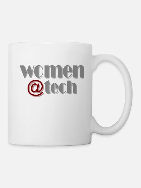 Women@tech - Tasse - Weiß