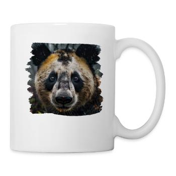 Pandas realistic Panda Großer Panda - Tasse - Weiß - Rechts