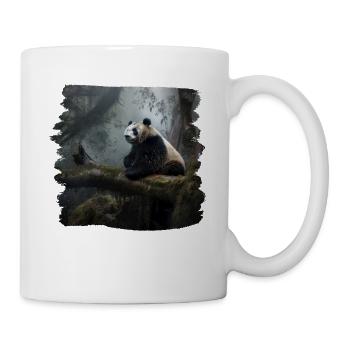 Pandas realistic Panda Großer Panda - Tasse - Weiß - Rechts