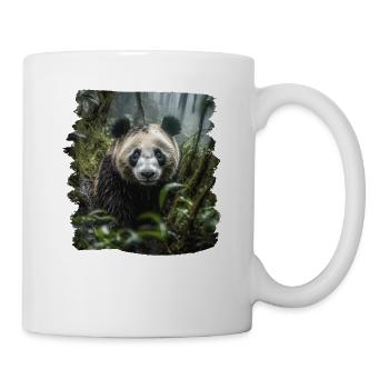 Pandas realistic Panda Großer Panda - Tasse - Weiß - Rechts