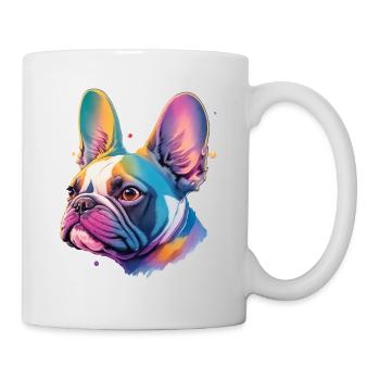Bouledogue Français Fidèles Chiens Ami Chien - Mug blanc - blanc - Droite